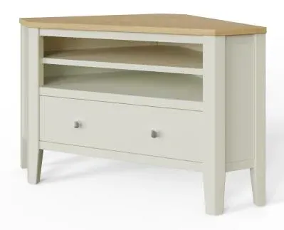 Lathen Corner TV Unit - Grey image