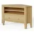 Lathen Corner TV Unit - Oak