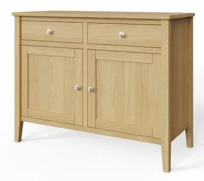 Lathen Small 2 Door Sideboard - Oak