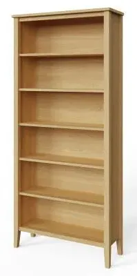 Lathen Tall Bookcase - Oak