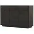 Layne 3 Door Sideboard - Black Oak