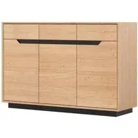 Layne 3 Door Sideboard - White Oak