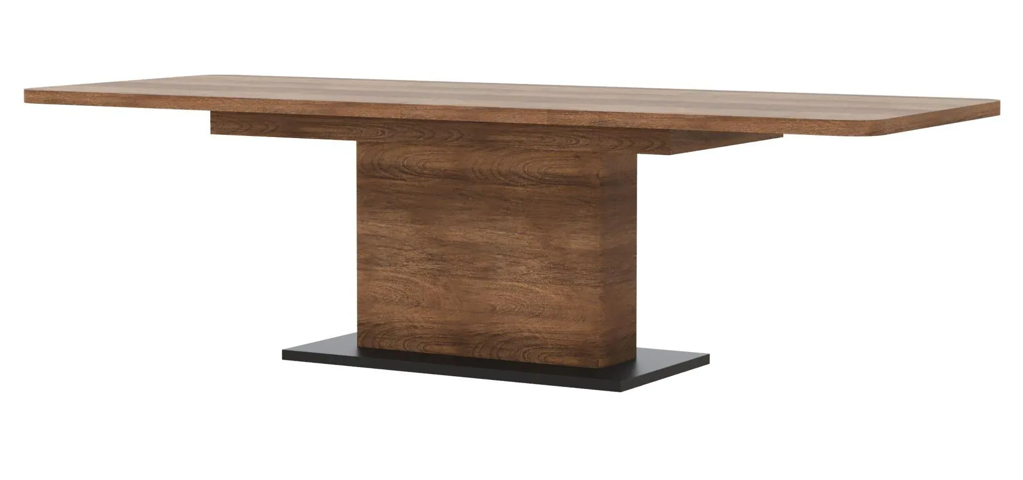 Layne 6-10 Seater Extendable Dining Table - Smoked Oak