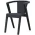 Layne Byran Dining Chair Set of 2 - Basalt, Black Oak