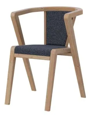 Layne Byran Dining Chair Set of 2 - Basalt, Oak