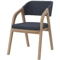 Layne Piper Dining Chair Set of 2 - Basalt, Oak