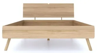 Liv Scandinavian Oak Bed Frame - Oak image