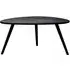 Marina Triangle Coffee Table - Black, Oak