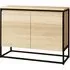 Stockholm 2 Door Sideboard - Natural, Oak