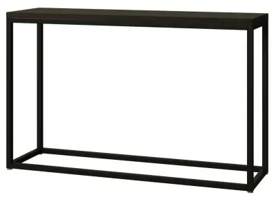 Stockholm Medium Console Table - Black, Oak image