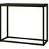 Stockholm Small Console Table - Black, Oak