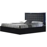 Ambra Italian Bed - Black