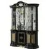 Betty 3 Door Display Cabinet - Black, Gold