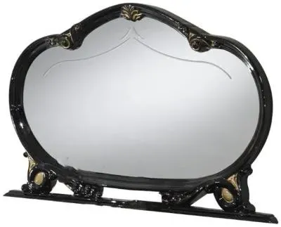 Betty Black Italian Dressing Mirror - Black image