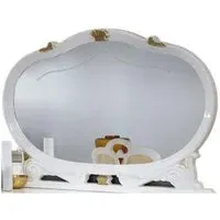 Betty White Italian Dressing Mirror - White