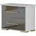 Dalia 2 Drawer Bedside Cabinet - Grey