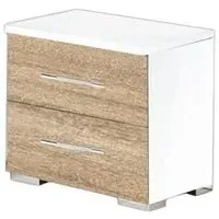 Dalia 2 Drawer Bedside Cabinet - Light Oak