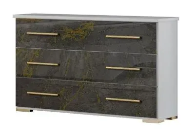 Dalia 3 Drawer Dresser - Grey image