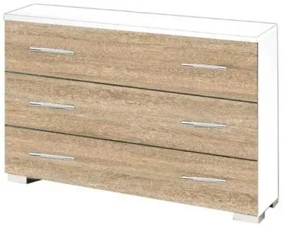 Dalia 3 Drawer Dresser - Light Oak