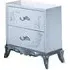 Daniela 2 Drawer Bedside Cabinet - White