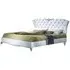 Daniela King Size Bed Frame - White