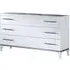Elegance Italian 3 Drawer Dresser - White