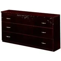 Giada 3 Drawer Dresser - Mahogany