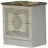 Serena 2 Drawer Bedside Cabinet - Beige