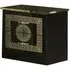 Serena 2 Drawer Bedside Cabinet - Black