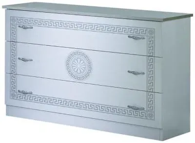 Serena 3 Drawer Dresser - White