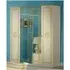 Serena 4 Door Wardrobe with Mirrors - Beige