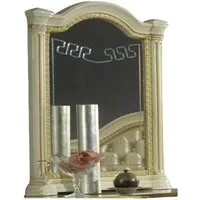Serena Italian Dressing Mirror - Beige