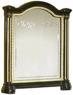 Serena Italian Dressing Mirror - Black