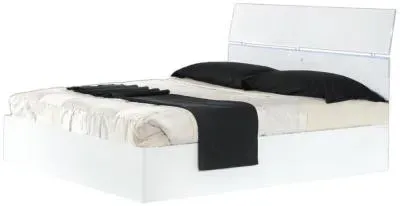 Simona Italian Bed - White