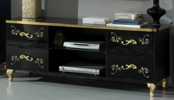 Sofia 160cm TV Unit - Black