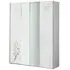 Sofia 2 Door Sliding Wardrobe with Mirrors - White