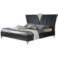 Sofia Italian Bed - Black