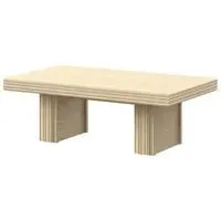 Sonia Italian Coffee Table - Light Oak