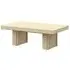 Sonia Italian Coffee Table - Light Oak