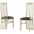Sonia Italian Scala Slatted Back Chair - Light Oak