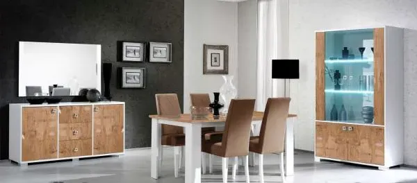 Stella 6-Seater Dining Table - Oak