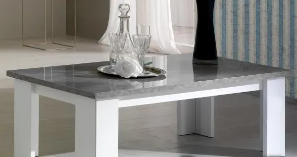 Stella Coffee Table - White, Grey