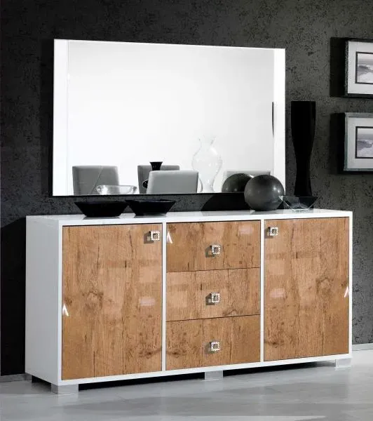 Stella Italian 2 Door Sideboard - Oak