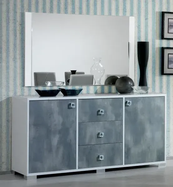 Stella Italian 2 Door Sideboard - White