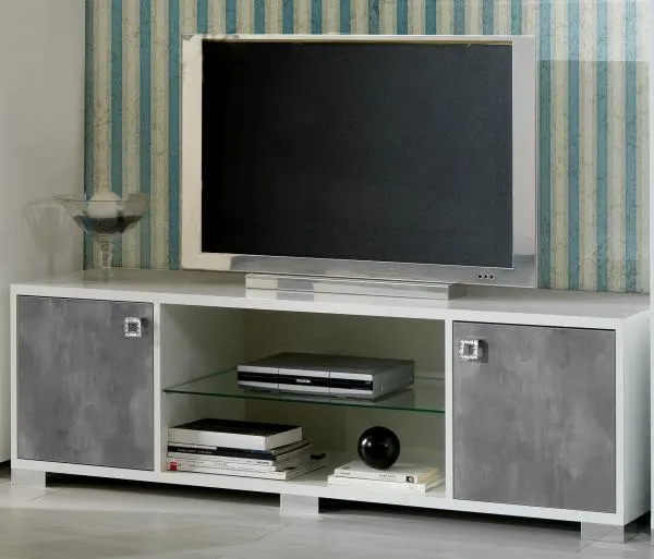 Stella Italian TV Unit - White
