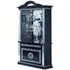 Venus 2 Door Display Cabinet - Black