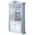 Venus 2 Door Display Cabinet - White