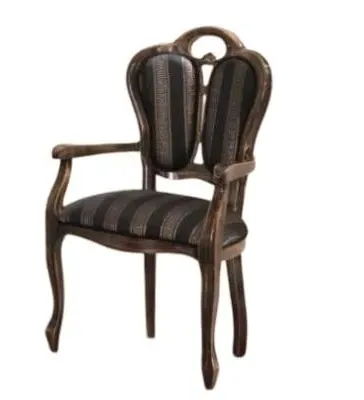 Venus Giglio Italian Dining Armchair - Walnut