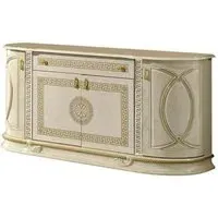 Venus Large Buffet Sideboard - 4 Doors - Beige