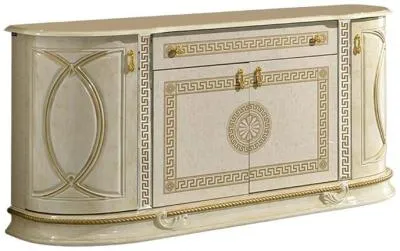 Venus Large Buffet Sideboard - 4 Doors - Beige image